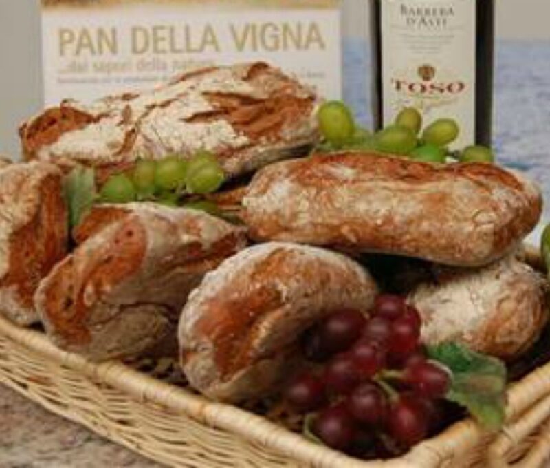 Image for PAN DELLA VIGNA - Ciabatta al vino rosso