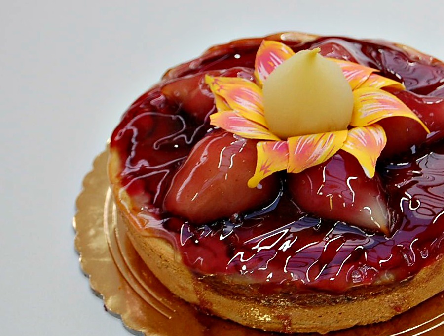 Image for OVOCREM - Torta di crema al vino con pere