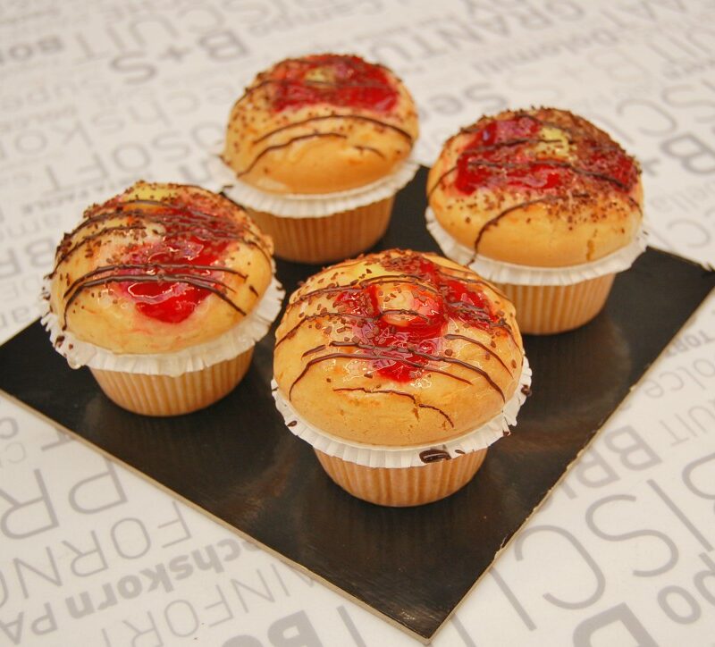 Image for VEGA CAKE - muffin vegani ciliegia e limone