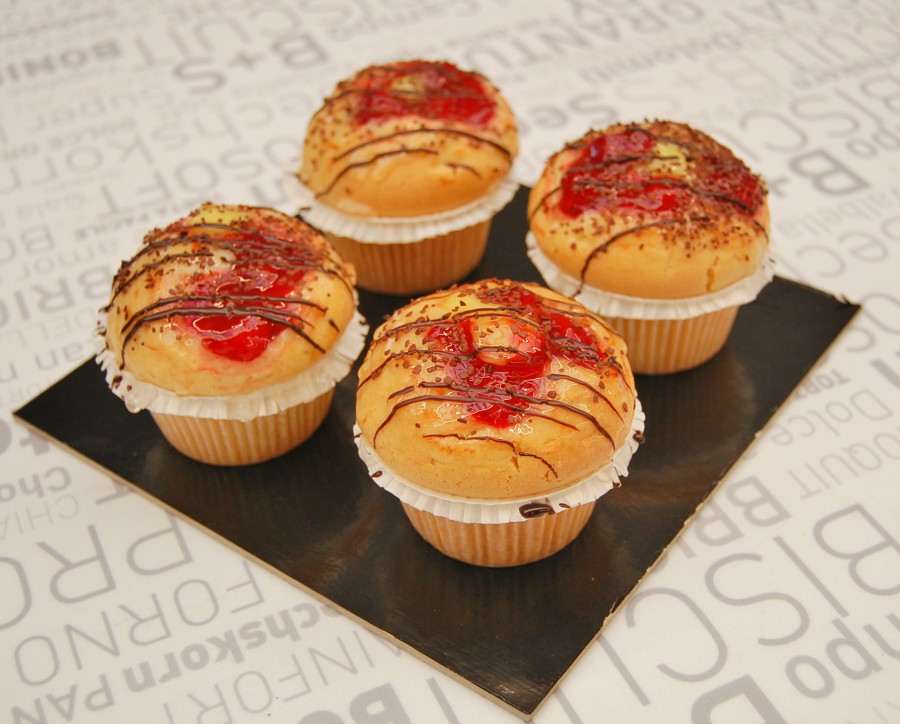 Image for VEGA CAKE - muffin vegani ciliegia e limone