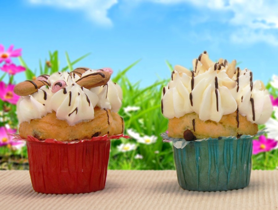 Image for AMERICAN MUFFIN - Cup Cake variegato amarena