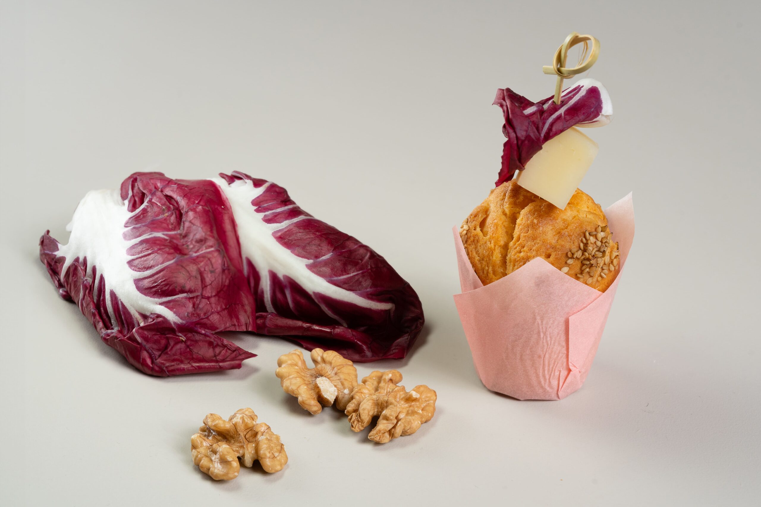 Image for CAKE SALE' GOURMET - Mini Tulipe salato radicchio, branzi e noci