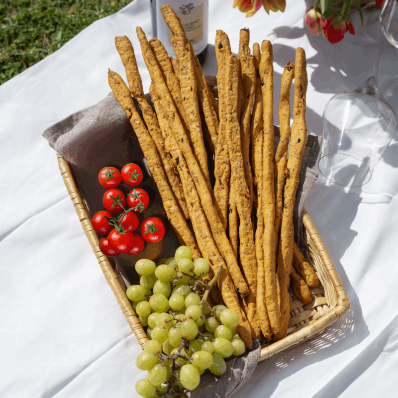 Image for GRANTURK - Grissini al pomodoro con TOMATO SNACK