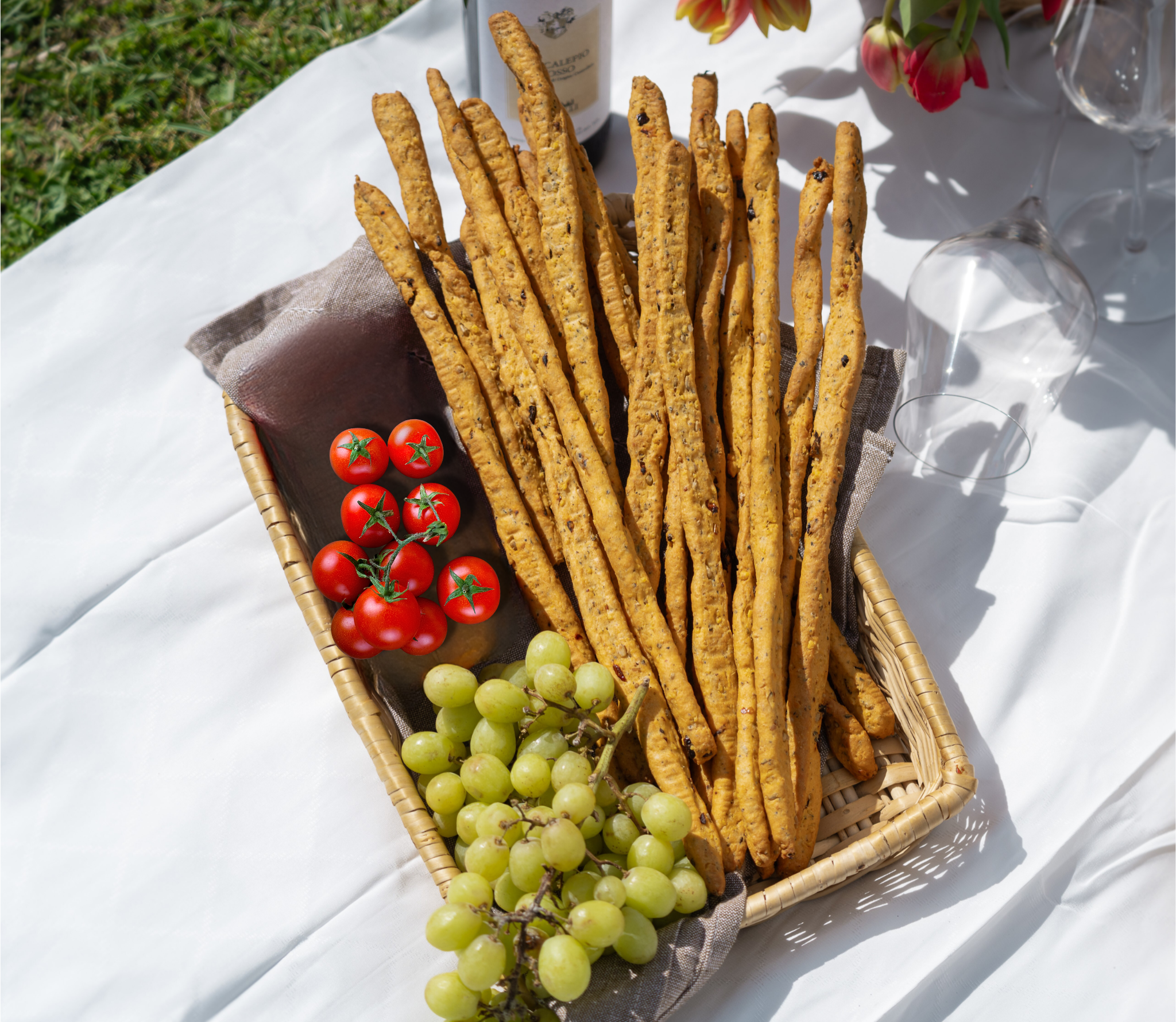 Image for GRANTURK - Grissini al pomodoro con TOMATO SNACK